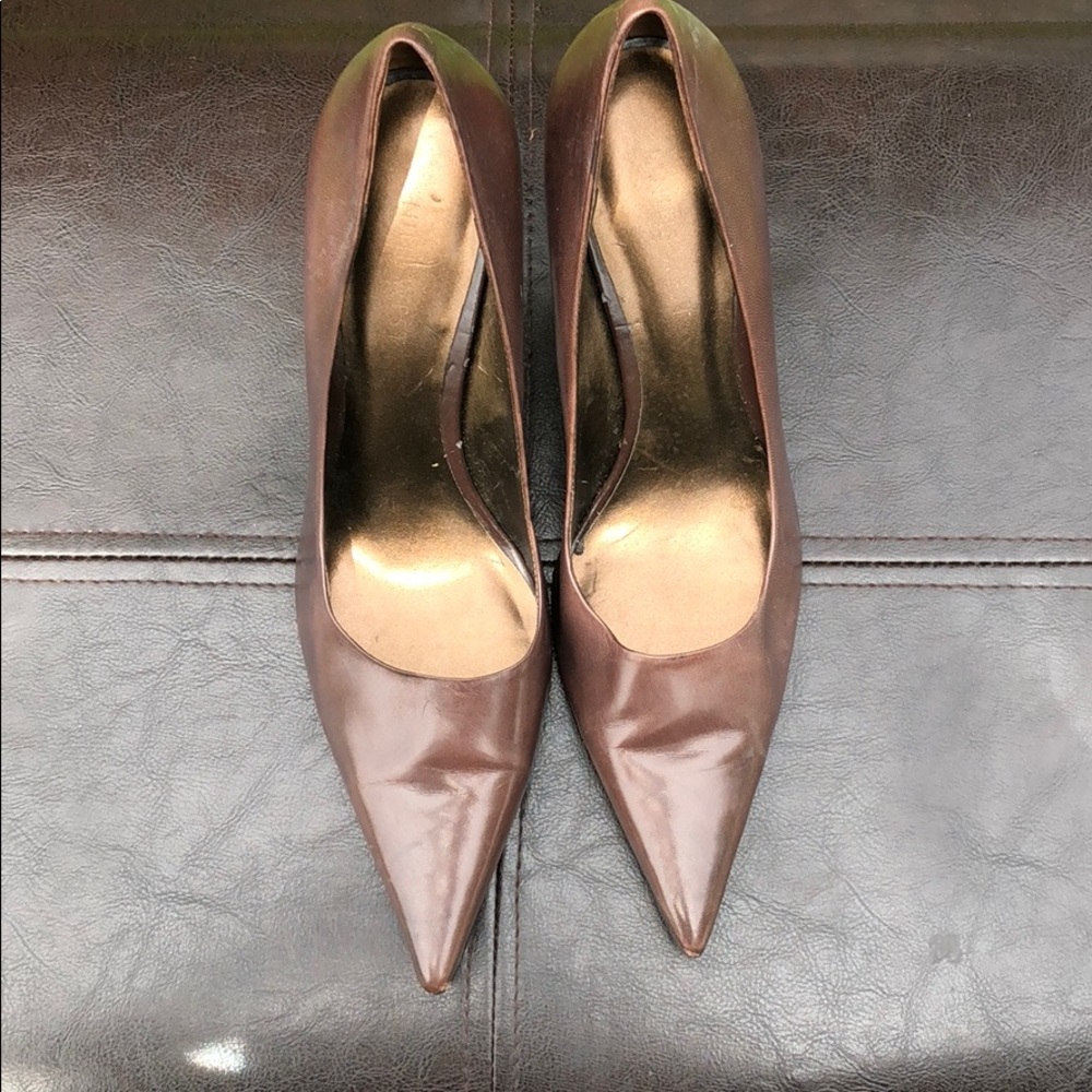 Brown heels